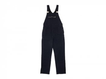 MHL. FADED COTTON TWILL OVERALLS 115NAVY〔メンズ〕