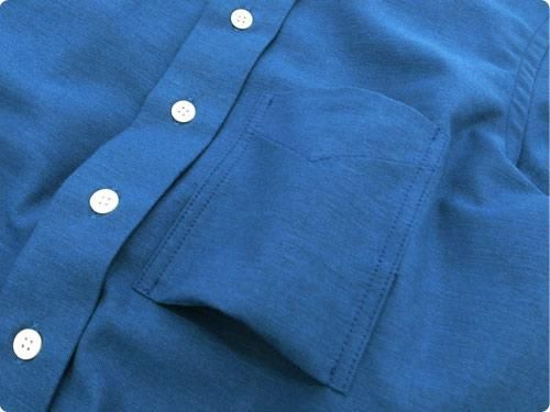 TATAMIZE UN P/O SHIRTS INDIGO
