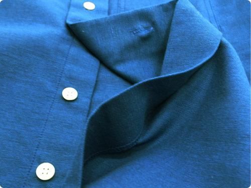 TATAMIZE UN P/O SHIRTS INDIGO