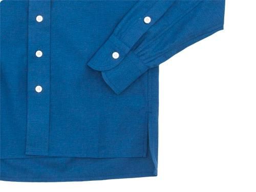 TATAMIZE UN P/O SHIRTS INDIGO