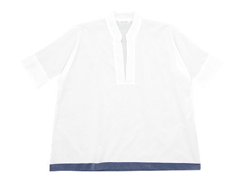 TOUJOURS Sack Shirt WHITE