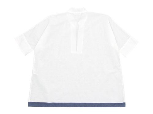 TOUJOURS Sack Shirt WHITE