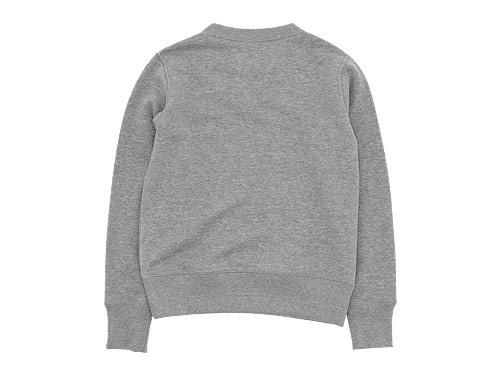 MHL. LIGHT LOOPBACK COTTON CREW NECK 020GRAY ̥ǥ