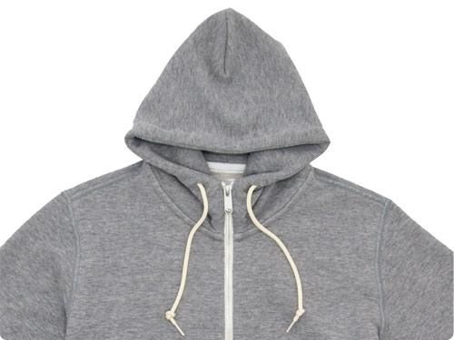 MHL. LIGHT LOOPBACK COTTON HOODED PARKA 020GRAY 〔メンズ