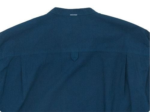 MHL. COTTON RAMIE POPLIN P/O SHIRTS 120NAVY ̥󥺡