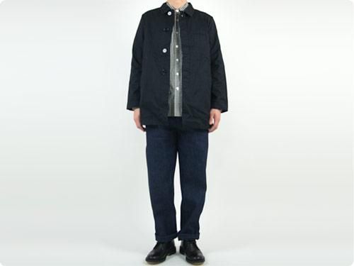 MARGARET HOWELL GINGHAM COTTON POPLIN SHIRTS 011BLACK x WHITE ̥󥺡