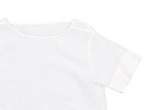 MARGARET HOWELL CLEAN LINEN P/O SHIRTS 030WHITE ̥ǥ