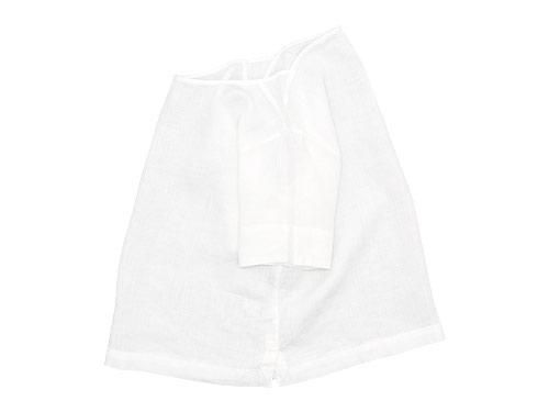 MARGARET HOWELL CLEAN LINEN P/O SHIRTS 030WHITE ̥ǥ