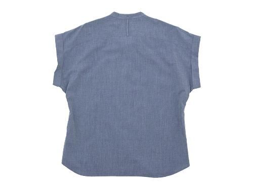 MARGARET HOWELL FINE COTTON CUFFED COLLARED SHIRTS 120NAVY ̥ǥ