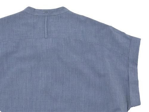 MARGARET HOWELL FINE COTTON CUFFED COLLARED SHIRTS 120NAVY ̥ǥ