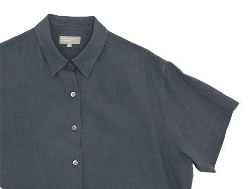 MARGARET HOWELL FINE LINEN S/S SHIRTS 020GRAY ̥ǥ