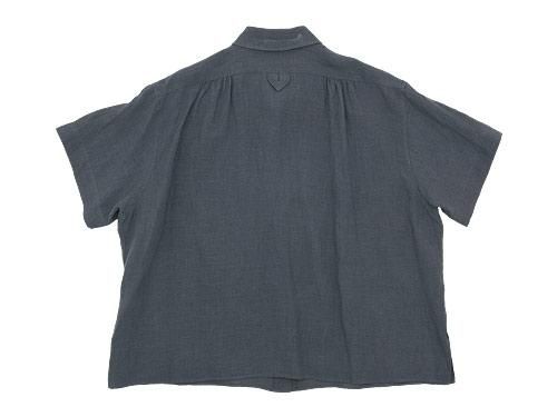 MARGARET HOWELL FINE LINEN S/S SHIRTS 020GRAY ̥ǥ