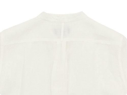 MARGARET HOWELL SOFT LINEN P/O SHIRTS 030WHITE ̥ǥ