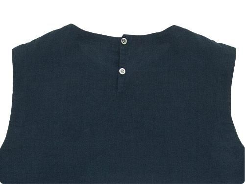 MARGARET HOWELL SOFT LINEN NO SLEEVE SHIRTS 120NAVY̥ǥ