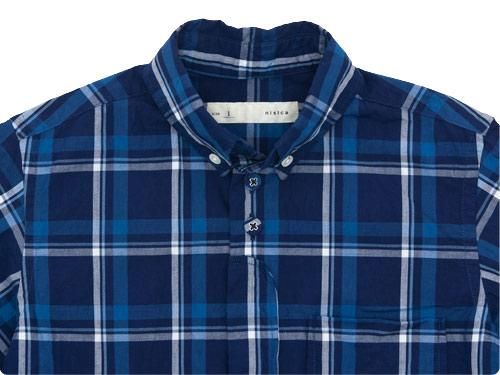 nisica ܥ󥷥 Ĺµ å INDIGO CHECK