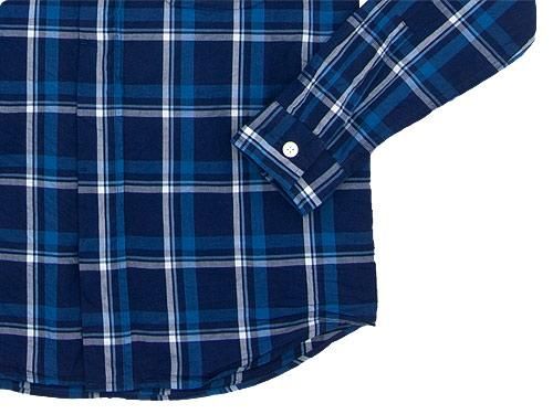 nisica ܥ󥷥 Ĺµ å INDIGO CHECK