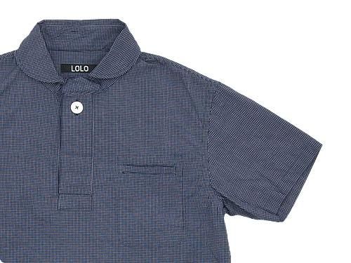 LOLO åȥȾµץ륪С ߥ˥եå NAVY x WHITE