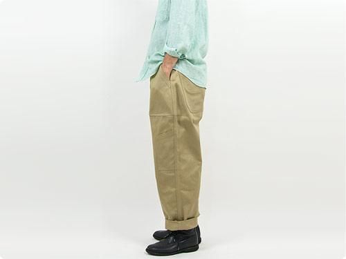 TUKI combat pants 03KHAKI