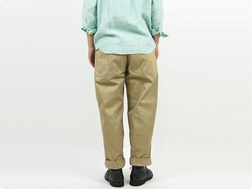 TUKI combat pants 03KHAKI