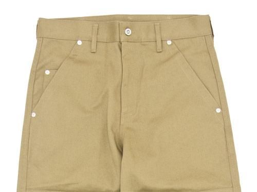 TUKI double knee pants 03KHAKI