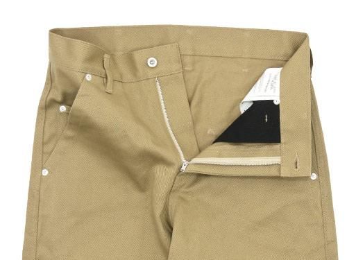 TUKI double knee pants 03KHAKI