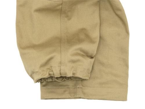 TUKI double knee pants 03KHAKI