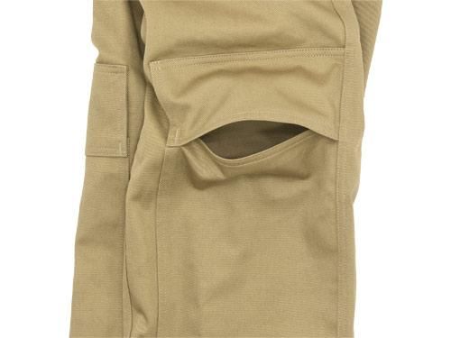 TUKI double knee pants 03KHAKI