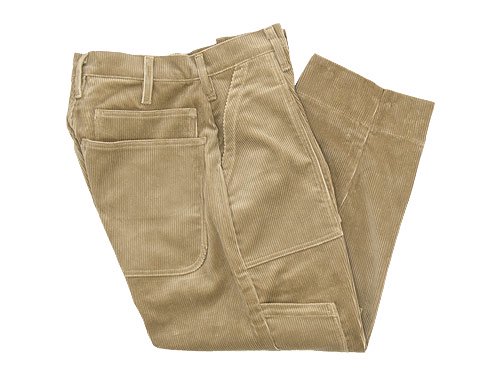 TUKI combat pants corduroy 03KHAKI