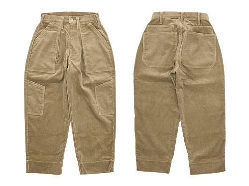 TUKI combat pants corduroy 03KHAKI