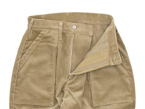 TUKI combat pants corduroy 03KHAKI