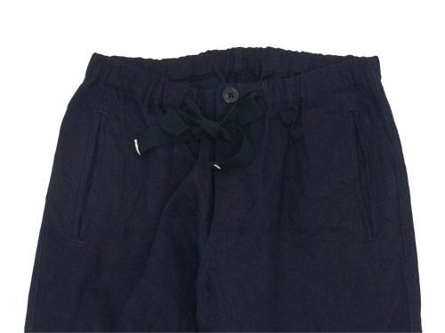 maillot solid denim easy pants DARK NAVY