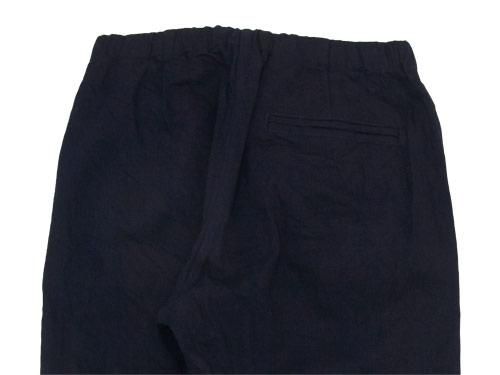 maillot solid denim easy pants DARK NAVY