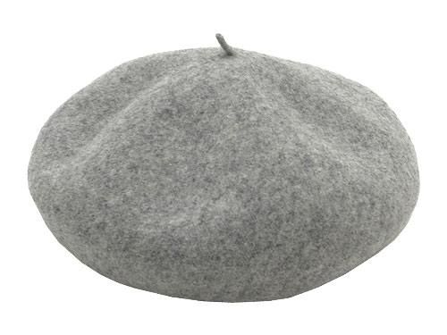 StitchandSew wool beret GRAY