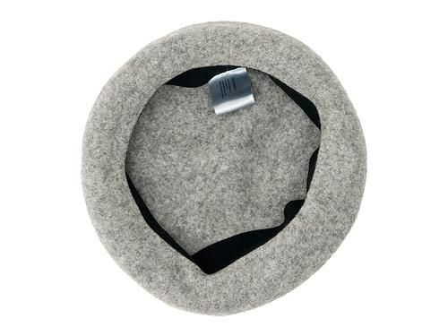 StitchandSew wool beret GRAY