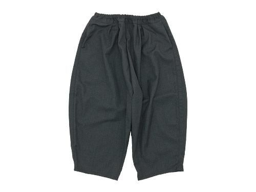 ordinary fits ball pants wool CHARCOAL
