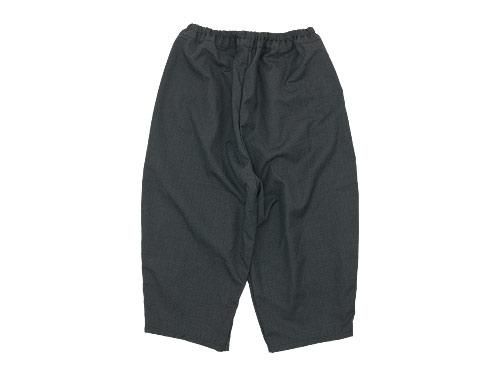 ordinary fits ball pants wool CHARCOAL