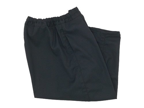 ordinary fits ball pants wool BLACK