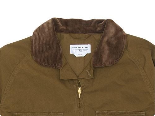ENDS and MEANS Fishing Jacket BROWN