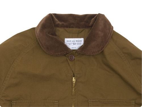 ENDS and MEANS Fishing Jacket BROWN