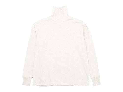 TOUJOURS（トゥジュー） Turtle Neck Pullover OATMEAL TOUJOURS