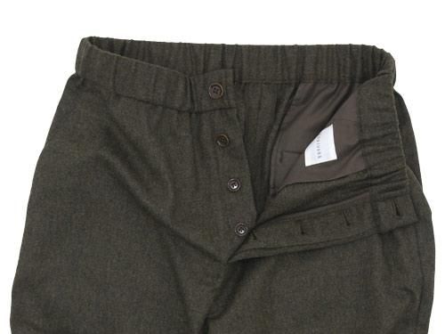TOUJOURS Easy Trousers OLIVE BROWN TM27RP04