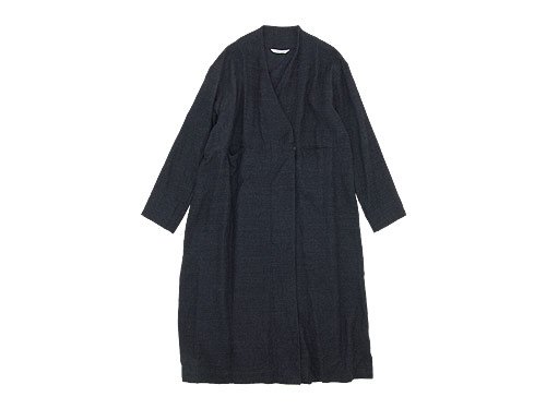 TOUJOURS Frock Robe CHARCOAL NAVY