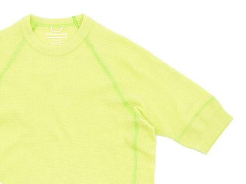 Ohh! Thermal Crew S/S LIME YELLOW