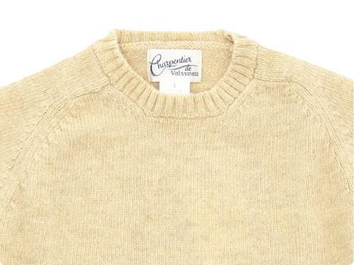 Charpentier de Vaisseau Karl Shetland Crew Neck Knit OATMEAL