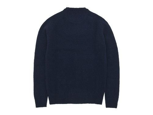 Charpentier de Vaisseau Karl Shetland Crew Neck Knit NAVY