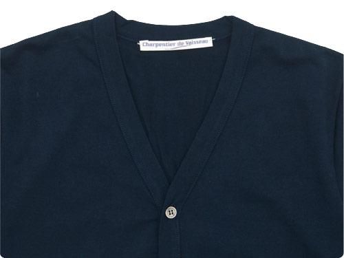 Charpentier de Vaisseau V Neck Cardigan NAVY
