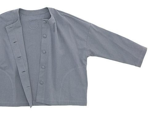 Atelier d'antan Roheʥ Cotton Jacket LIGHT GRAY