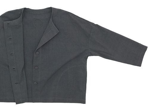 Atelier d'antan Roheʥ Cotton Jacket DARK GRAY