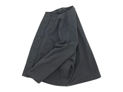 Atelier d'antan Roheʥ Cotton Jacket DARK GRAY