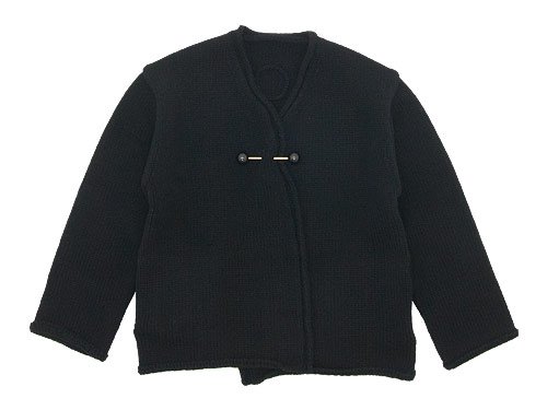 Atelier d'antan Degas（ドガ） Shetland Knit Cardigan BLACK